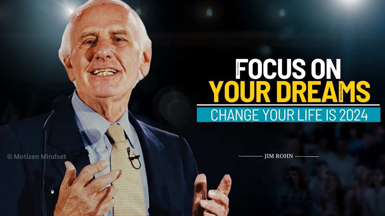 Jim Rohn   Focus on Your Dreams 2024  Jim Rohn Stop Wasting Your Time  jim rohn motivation