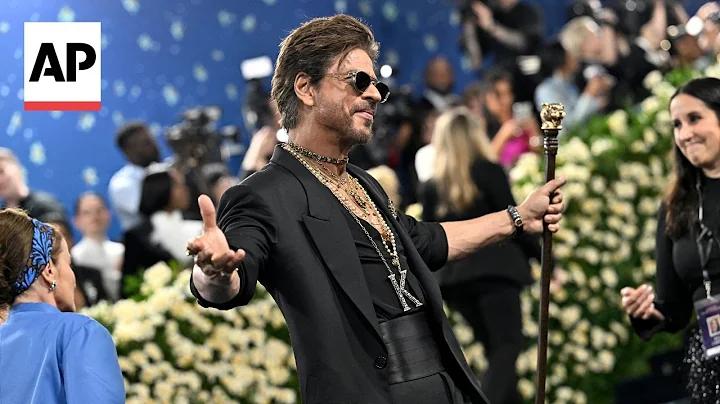 Bollywood megastar Shah Rukh Khan makes Met Gala debut