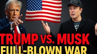 Trump-Musk row explodes as billionaire claims President named in Epstein files#trump #elonmusk
