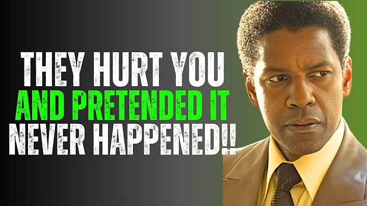 They Hurt You and Act Like Nothing Happened — Here's the Real Reason Why | Denzel Washington