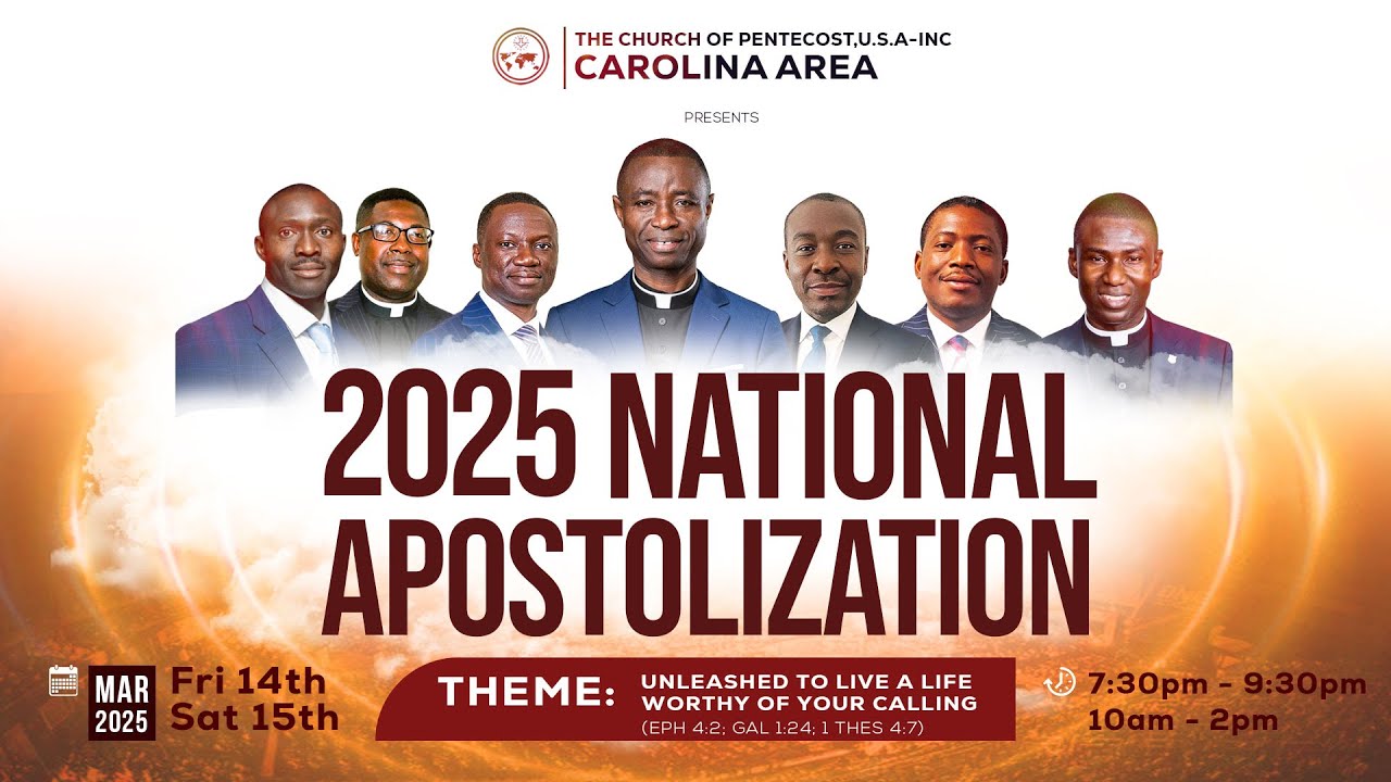 2025 NATIONAL APOSTOLIZATION | UNLEASHED TO LIVE A LIFE WORTHY OF YOUR ...