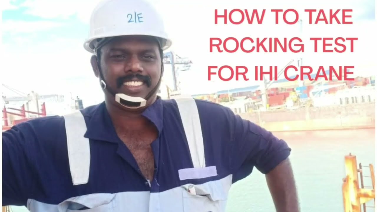 HOW TO TAKE ROCKING TEST IN IHI CRANE EDITED