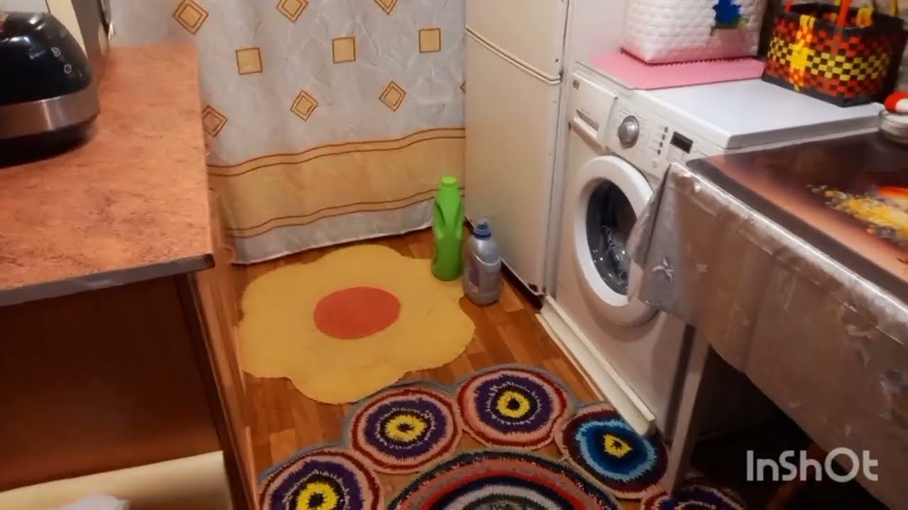 ОХ Я І МАЙСТРИНЯ,  ПОШИЛА  РУКАМИ ТЮЛЬ У КУХНЮ #прибирання #лана 