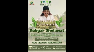 🔴Gebyar Sholawat bersama K.R.M.P Aflakha Mangkunegara Adiningrat Feat Jagat Sholawat Mangkunegara