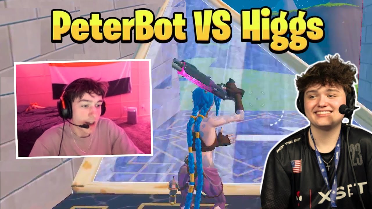 PeterBot против Higgs в зонных войнах 4 на 4