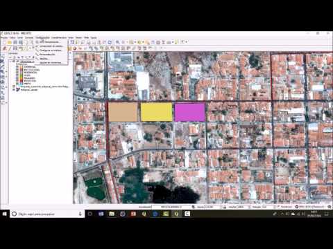 Aula 02- (Qgis) Vetorização de Imagens com Camada Poligonal com aderência e transparência