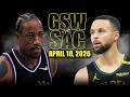 Golden State Warriors vs Sacramento Kings Full Game Highlights – April 10, 2026 | NBA Season