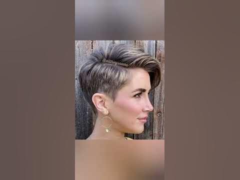 Красивые женские короткие стрижки! - YouTube