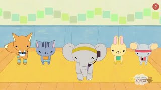 Super Simple Songs   Head Shoulders Knees, Toes Faster and faster and faster
