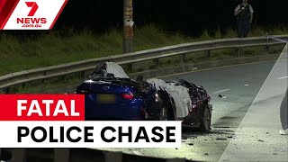 Three killed in high-speed crash after welfare check | 7NEWS