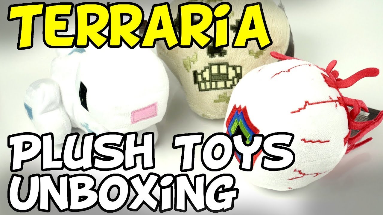 Terraria Plush Toys Unboxing — 3 pack!