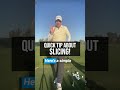 A quick tip if you're SLICING!
