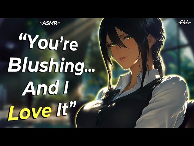 Your Crush Sees Your Secret Sketches of Her~ 😳| Teasing & Kisses | ASMR Roleplay | F4A