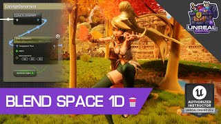 🎬 Blend Space 1D in Unreal Engine 🎮 | Create Smooth and Natural Character Animations | #UE5