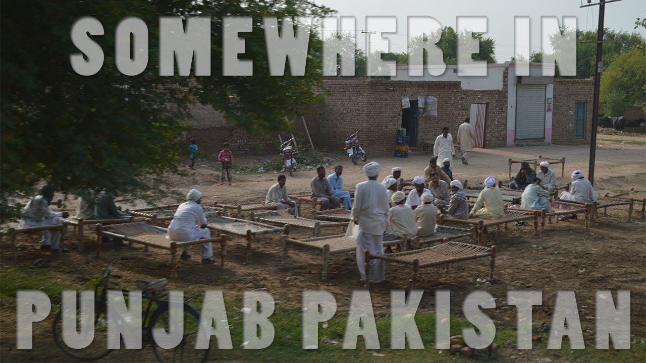 some where in Punjab Pakistan train journey Karachi to Faisalabad