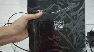 How to install an Aoki digital TV antenna