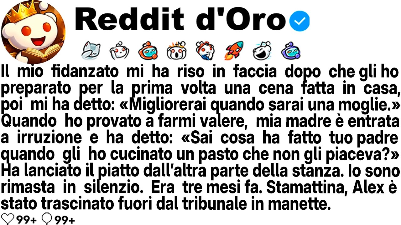 La sera in cui avevo preparato una cena fatta in casa, il mio fidanzato mi ha riso in faccia davanti al piatto: "Migliorerai quando sarai una moglie". Mia madre, invece di difendermi, ha aggiunto...