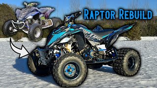 Rebuilding the 2006 Raptor 700 | From Trash to Treasure Timelapse