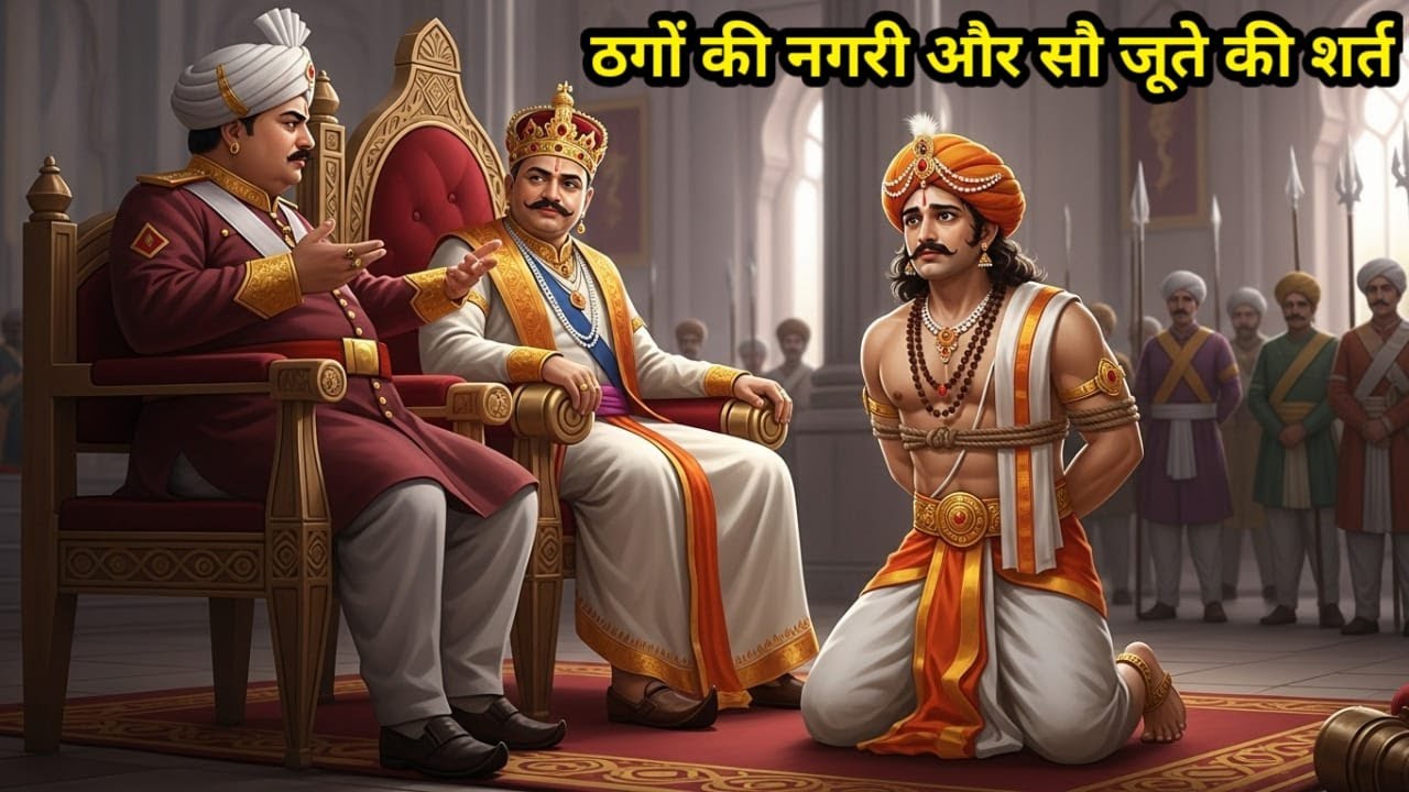 ठगों की नगरी और सौ जूतों की शर्त की कहानी | #moralstory