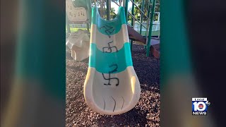 Racist, antisemitic messages of hate spray-painted at Weston playground Net Worth