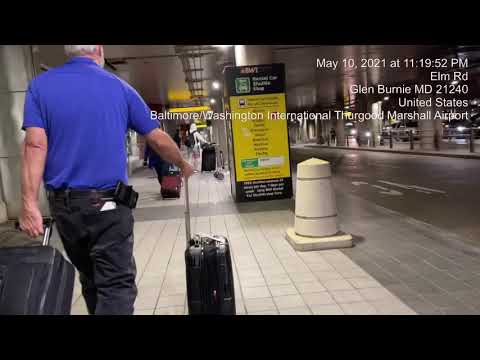 Video: Nasaan ang baggage claim sa BWI?