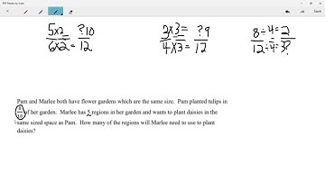 4th Grade Math: Equivalent Fraction Problems