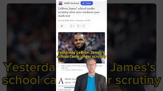 🏀📚 LeBron's School Fail Math Vs. Layups! 🤔😅 #BreakingNews #Comedy