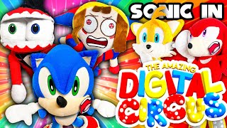 Sonic in The Amazing Digital Circus!  Sonic and Friends