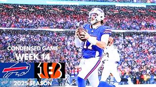 Bills vs Bengals 2025 Week 14 Condensed Game | NFL Highlights