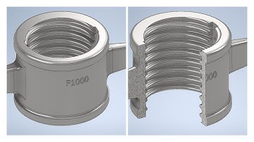Inventor 2020 Tutorial #133 | 3D Design Modeling - Advanced Helical