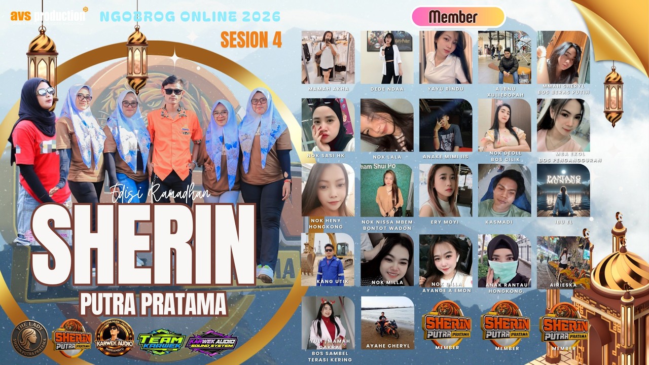 🔴LIVE STREAMING NGOBROG ONLINE || SHERIN PUTRA PRATAMA || SESION 4 EDISI RAMADHAN, 06  MARET 2026