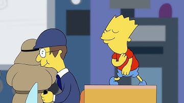 My Bart-Man Reanimated Scene Process