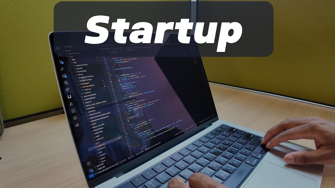Building My Startup at 21 (A Realistic Coding Vlog) - YouTube
