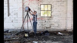 Abandoned Garage - Large Format Film Photography with 8x10 Camera