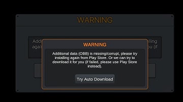 how to fix the problem of obb is missing🚥🚦