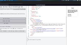 freeCodeCamp: Use the s Tag to Strikethrough Text