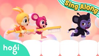 Brush Your Teeth | Sing Along with Pinkfong \& Hogi | Healthy Habits | Hogi Kids Songs