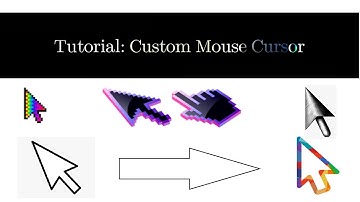 Create A Custom Mouse Cursor! [1 min tutorial]
