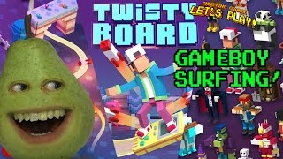 Pear Plays - Twisty Board Gameboy Surfing