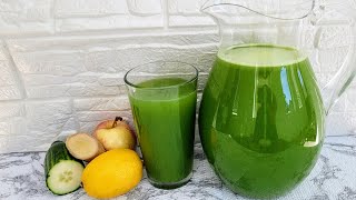 Cucumber Apple Ginger Lemon Drink the SECRET nobody will ever tell