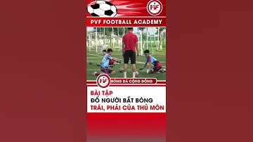 Bài Tập Đổ Người Bắt Bóng I Học Bóng Đá Cùng PVF I PVFFootballacademy #Shorts