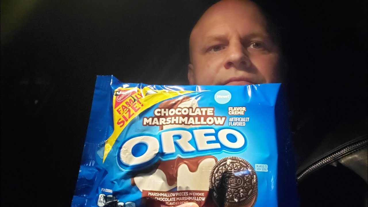 Chocolate Marshmallow Oreos Taste Test Review YouTube