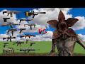 This TaCZ Gun DESTROYS the Stranger Things in Minecraft!!