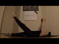 Pumpkin Pilates Challenge - One Leg Circle