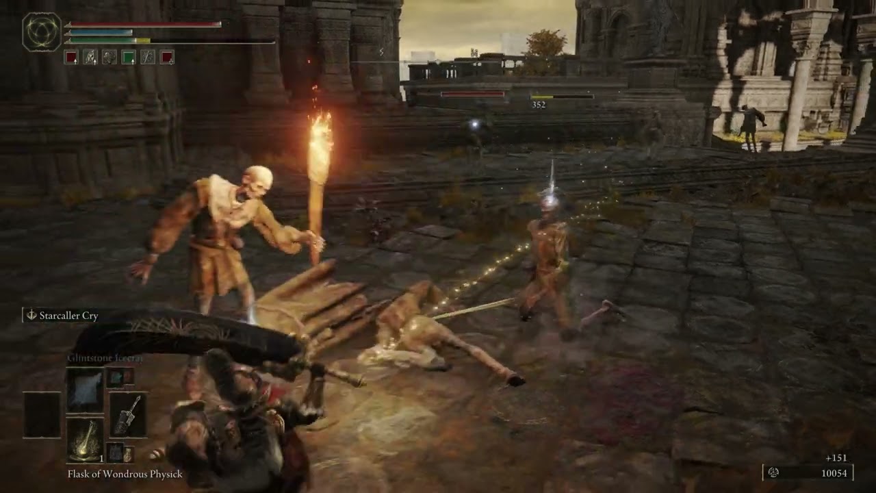 Elden Ring - Atlas Plateau: Lost Ashes of War Location Gameplay at Giant Palace Castle Door Gameplay