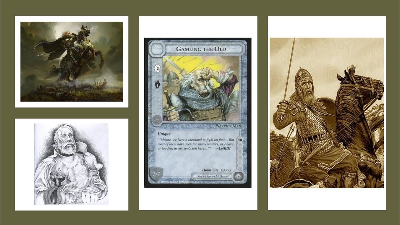 GAMLING THE OLD: MIDDLE EARTH Tolkien explained - Characters, Sites, Items, Creatures...