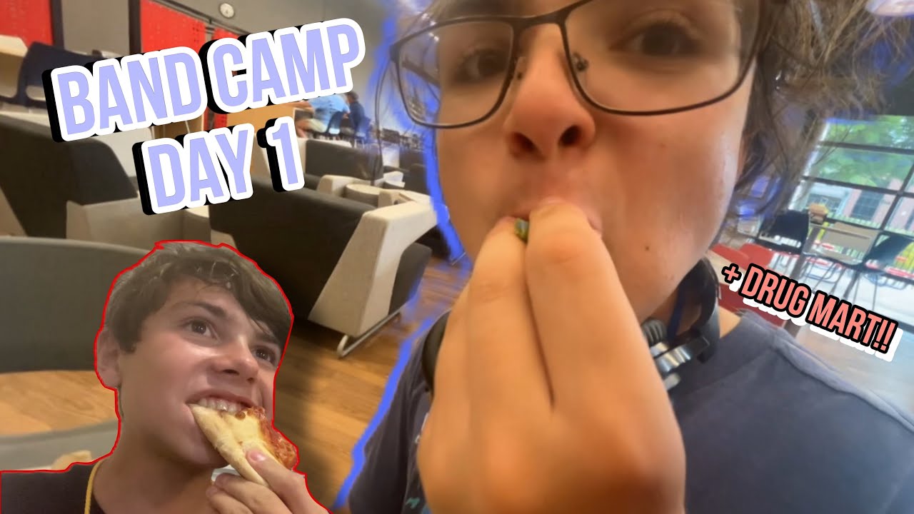 BAND CAMP DAY 1 (pt. 1) !!! - YouTube