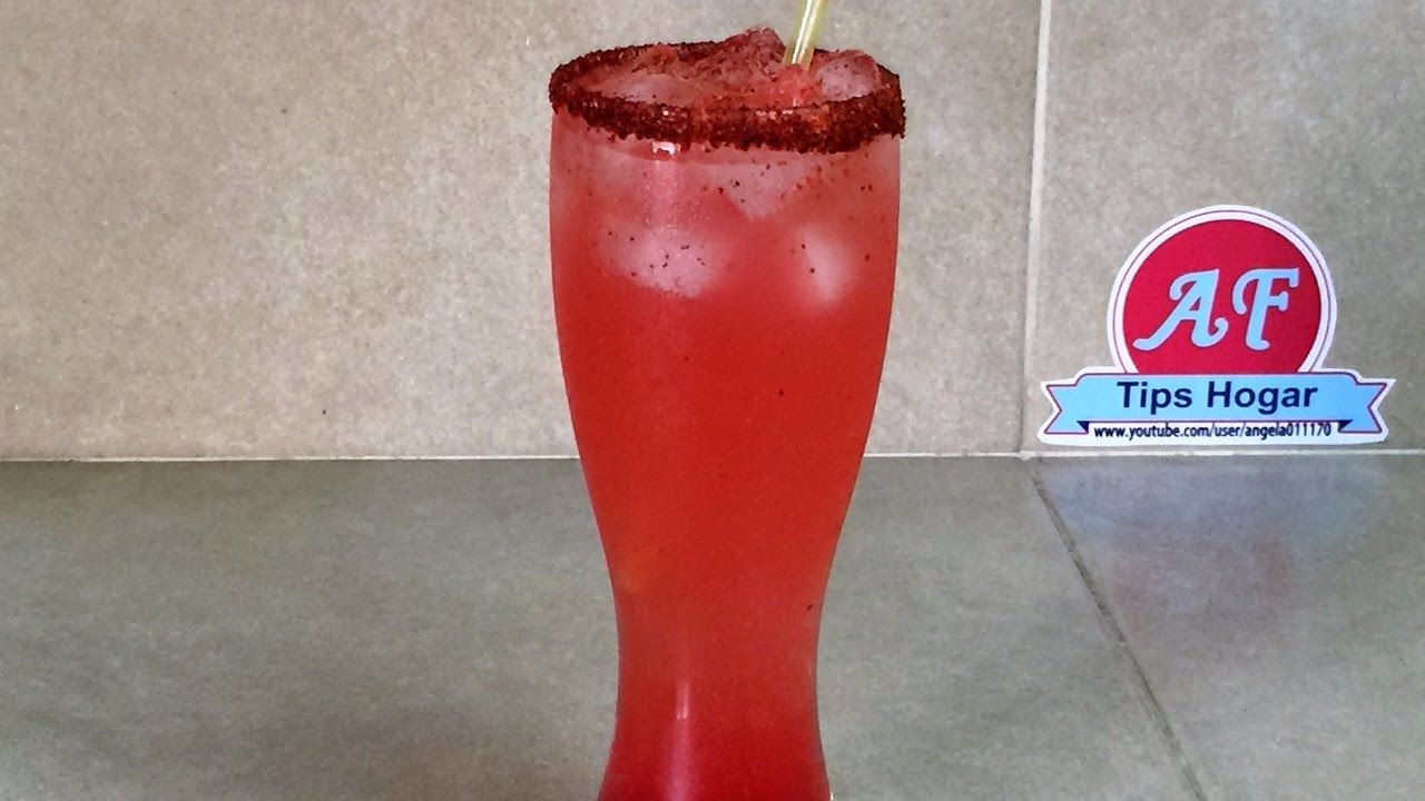 vampiro bebida con tequila - YouTube