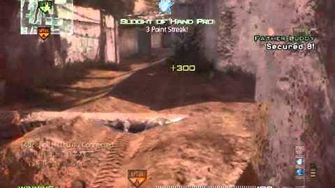 Father Luddy - 6 straight kills in Domination for Specialist bonus