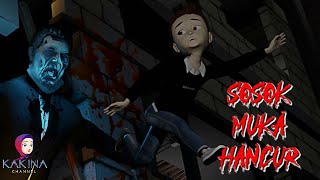 KAKINA HORROR 264 - The Ghost with a Destroyed Face in a Former Office Building